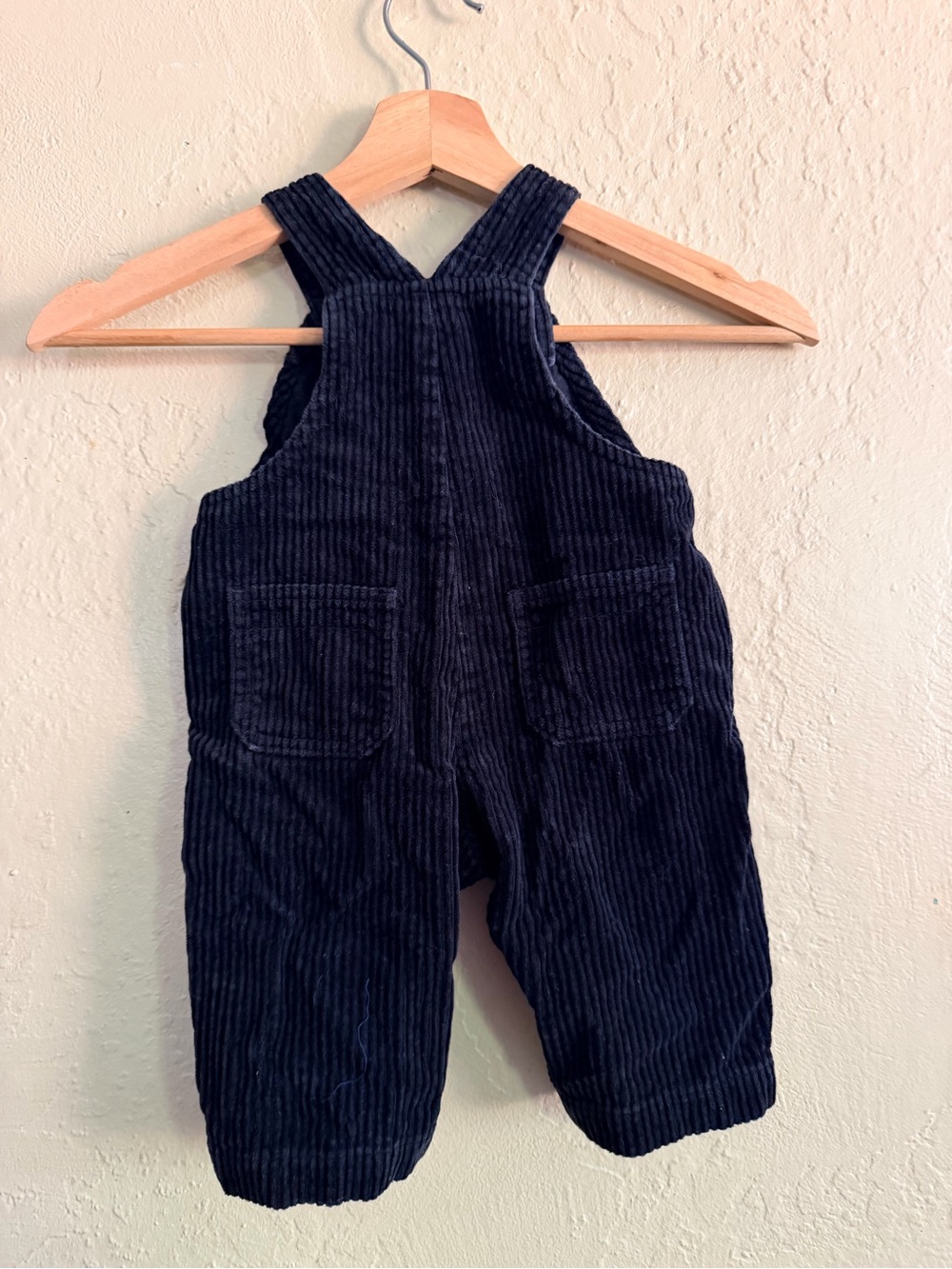 Gymboree Black Corduroy Baby Overalls - Picture 2 of 3